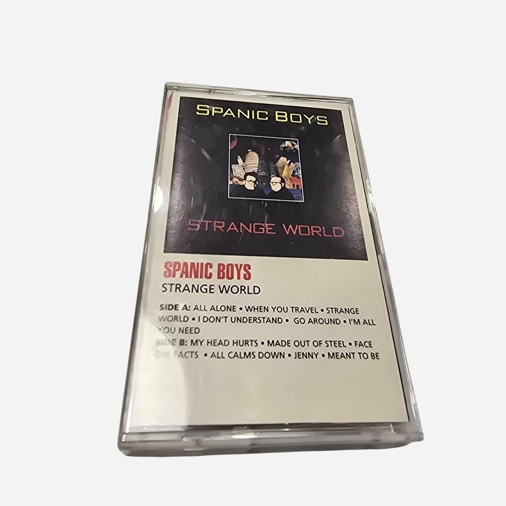 Spanish Boys Strange‎ World Cassette tape Rounder Records (1991)